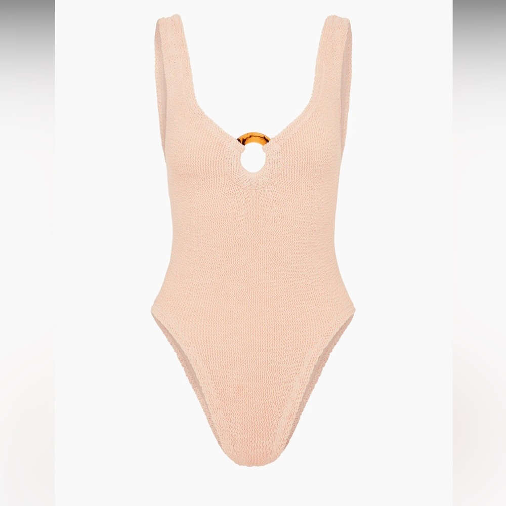 Hunza G Celine one piece blush NWT